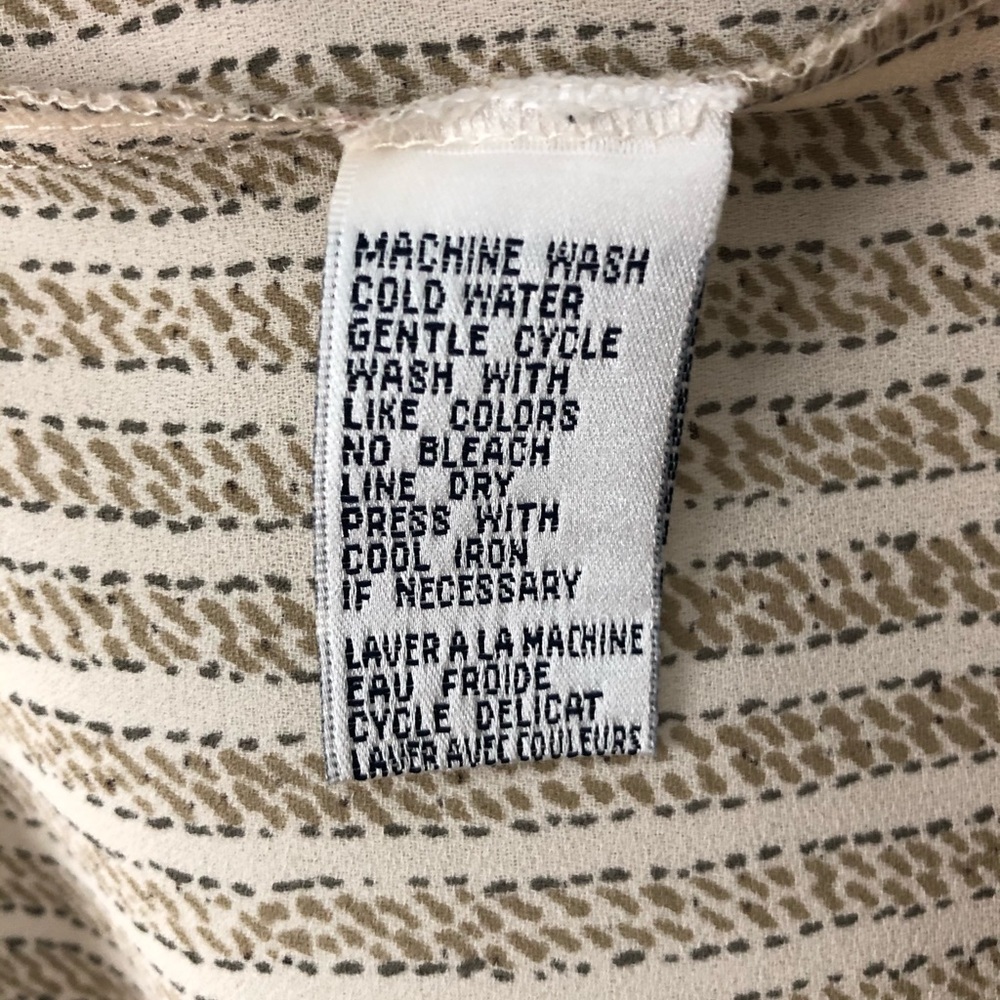 Rena Rowan Pattern Button Down - image 8